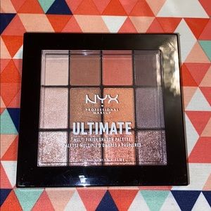 Nyx ultimate multi finish eyeshadow palette